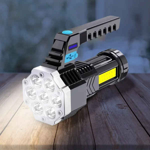 Black_And_White_Led_Multifunction_Rechargeable_Work_Light