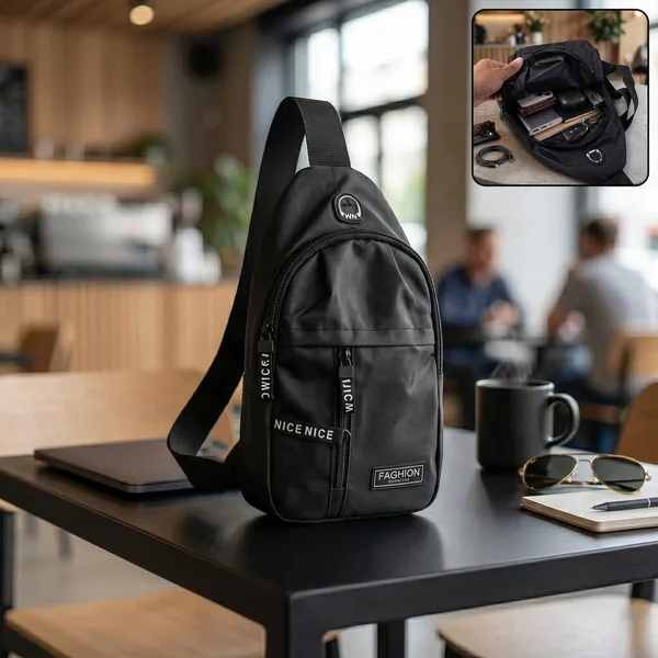 Black_Nylon_Crossbody_Sling_Bag_For_Men