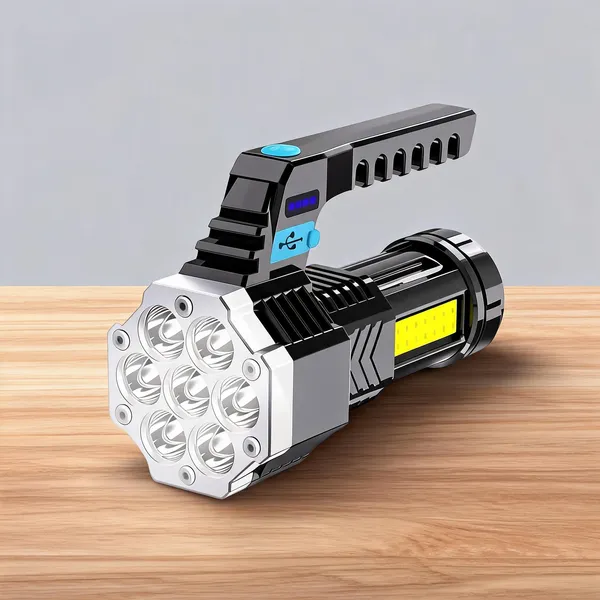 Black_And_White_Led_Multifunction_Rechargeable_Work_Light