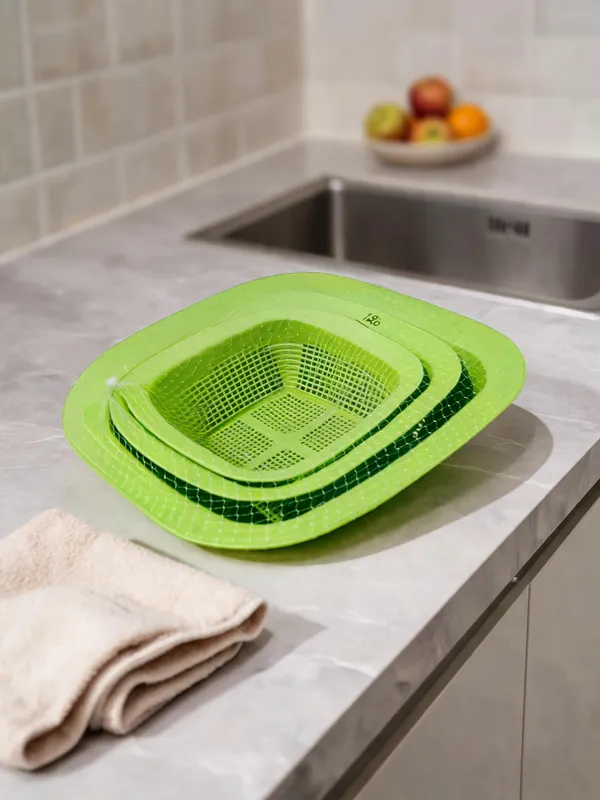 Green_Silicone_Collapsible_Vegetable_Fruit_Washing_Basket