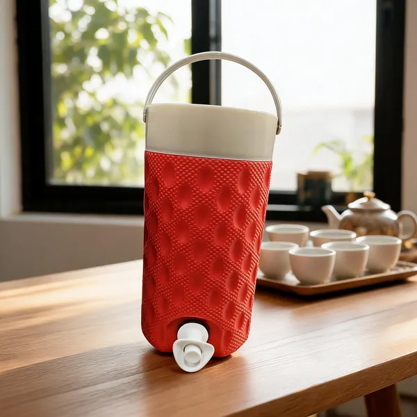 Red_And_White_Insulated_Water_Jug_With_Tap_And_Handle