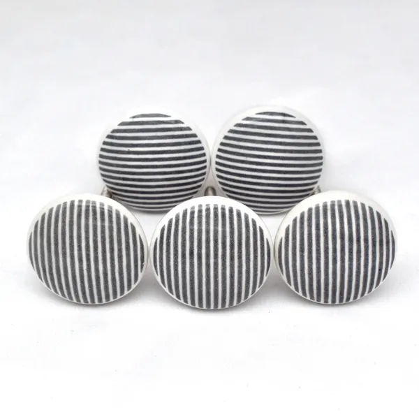 Ceramic_Modern_Black_White_Striped_Round_Cabinet_Knobs