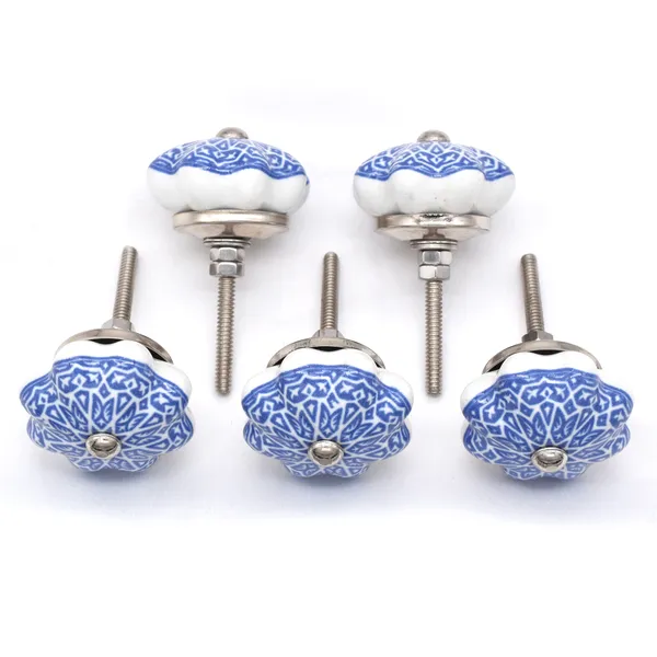 Ceramic_Traditional_Blue_White_Floral_Meenakari_Cabinet_Knobs