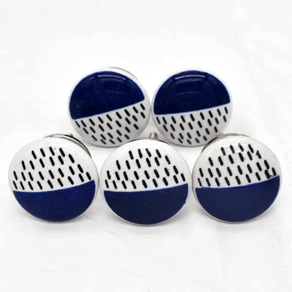 Ceramic_Modern_Navy_White_Geometric_Round_Drawer_Knobs