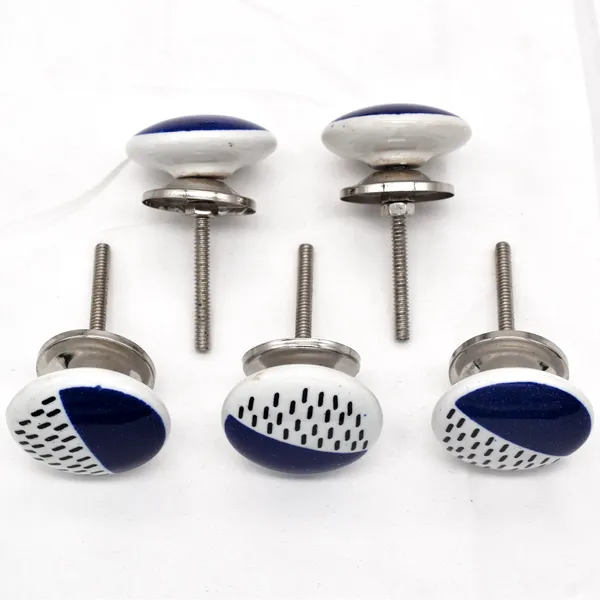 Ceramic_Modern_Navy_White_Geometric_Round_Drawer_Knobs