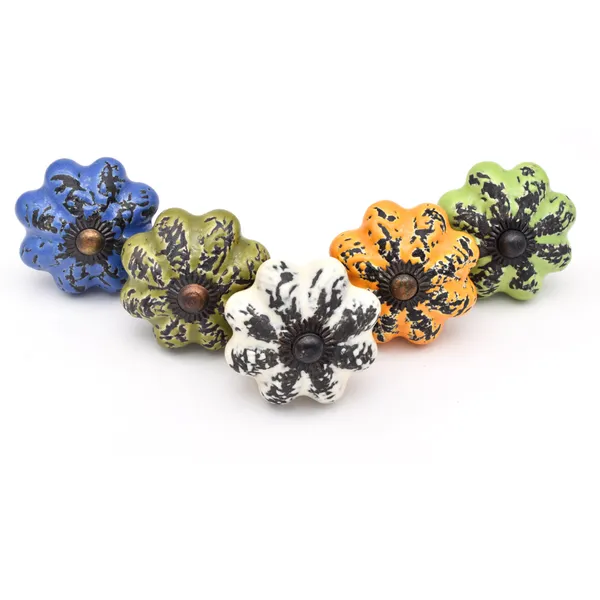 Ceramic_Rustic_Multicolor_Flower_Shaped_Cabinet_Knobs_(Set_of_2)