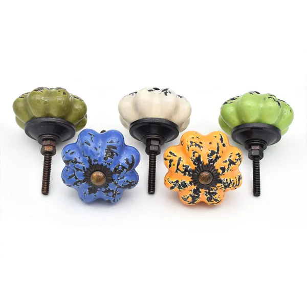 Ceramic_Rustic_Multicolor_Flower_Shaped_Cabinet_Knobs_(Set_of_2)