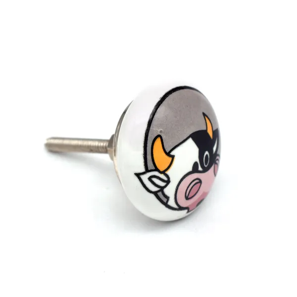 Ceramic_Whimsical_Cow_Face_Cabinet_Knobs
