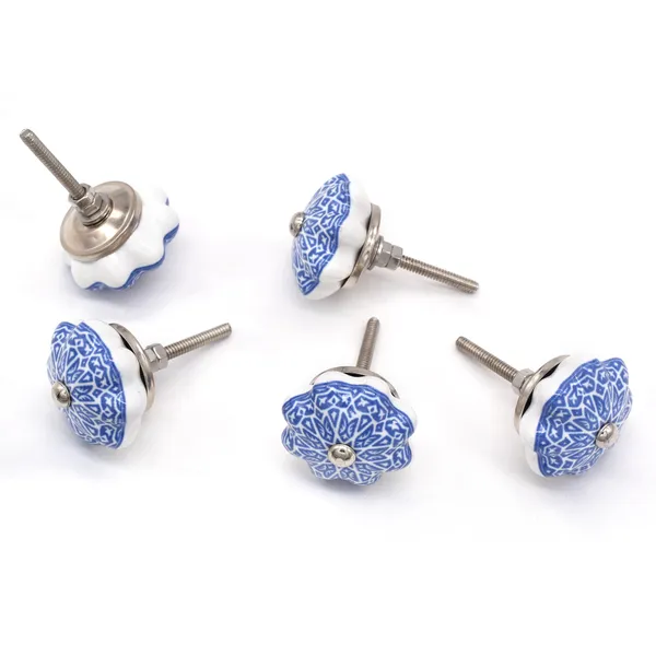 Ceramic_Traditional_Blue_White_Floral_Meenakari_Cabinet_Knobs