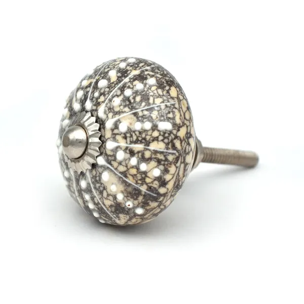 Ceramic_Vintage_Grey_White_Mosaic_Round_Drawer_Knob