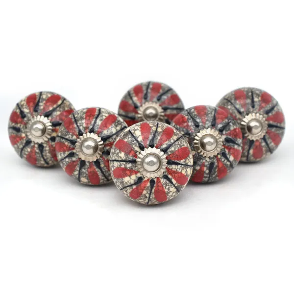 Ceramic_Vintage_Crackle_Glaze_Sunburst_Red_Black_Drawer_Knobs