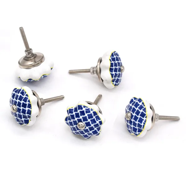 Ceramic_Classic_Lattice_Geometric_Blue_White_Drawer_Knobs