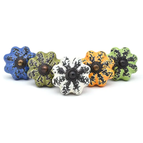 Ceramic_Rustic_Multicolor_Flower_Shaped_Cabinet_Knobs_(Set_of_2)