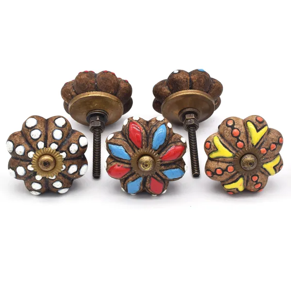 Ceramic_Bohemian_Hand_Painted_Floral_Geometric_Drawer_Knobs(Set_of_2)