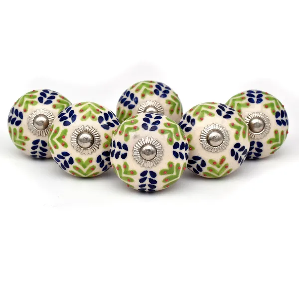 Ceramic_Traditional_Hand_Painted_Floral_White_Drawer_Knobs