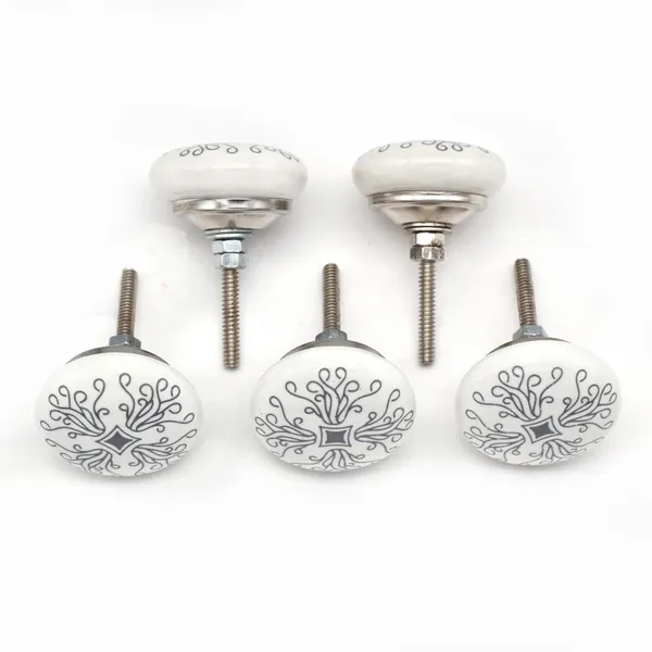 Ceramic_Whimsical_Pink_Bird_Polka_Dot_Round_Drawer_Knobs
