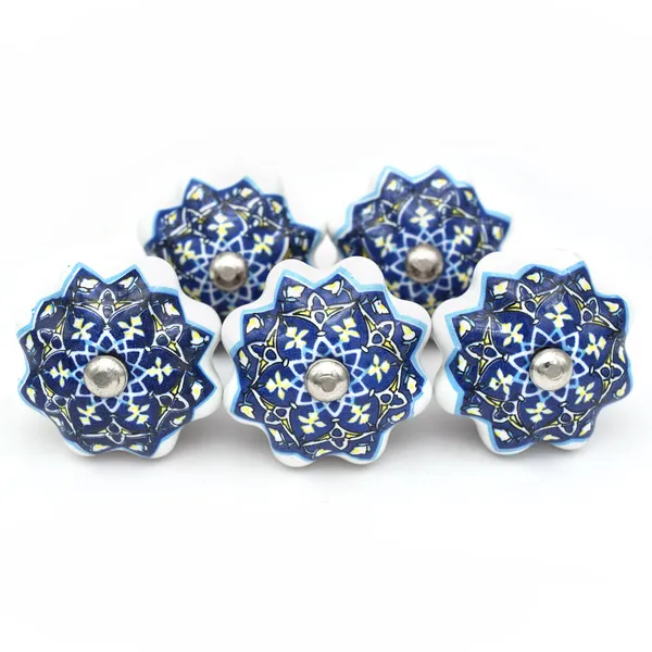 Ceramic_Traditional_Blue_White_Floral_Meenakari_Cabinet_Knobs