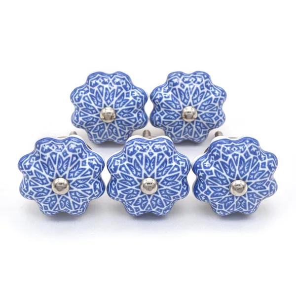 Ceramic_Traditional_Blue_White_Floral_Meenakari_Cabinet_Knobs