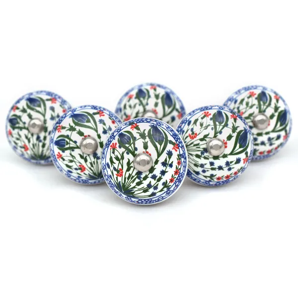 Ceramic_Traditional_Multicolor_Hand_Painted_Floral_Drawer_Knob