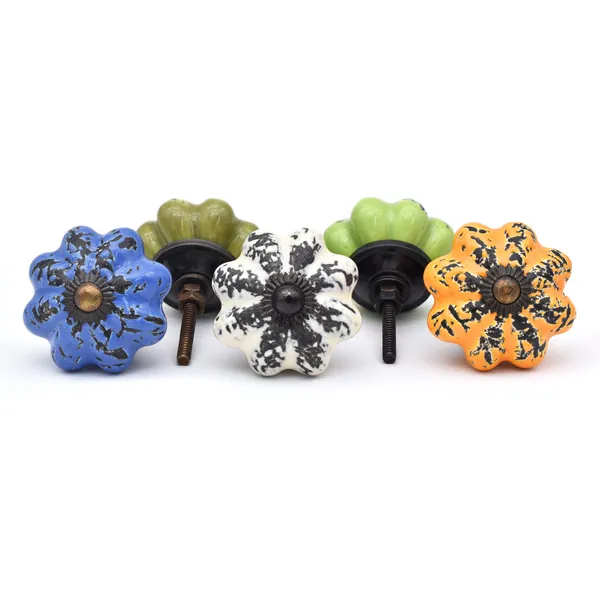 Ceramic_Rustic_Multicolor_Flower_Shaped_Cabinet_Knobs_(Set_of_2)