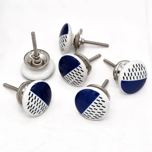 Ceramic_Modern_Navy_White_Geometric_Round_Drawer_Knobs
