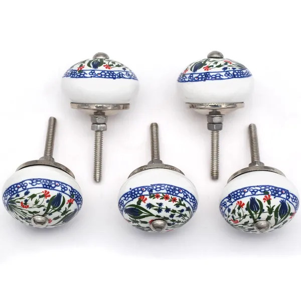 Ceramic_Traditional_Multicolor_Hand_Painted_Floral_Drawer_Knob