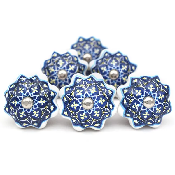 Ceramic_Traditional_Blue_White_Floral_Meenakari_Cabinet_Knobs