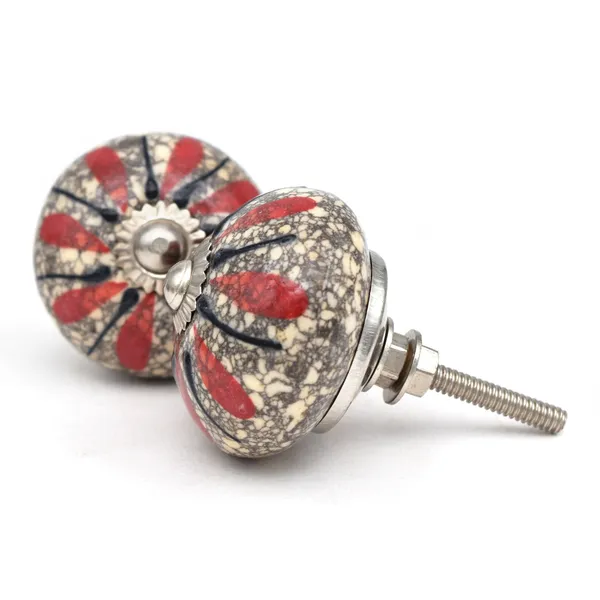 Ceramic_Vintage_Crackle_Glaze_Sunburst_Red_Black_Drawer_Knobs