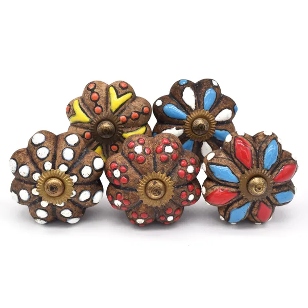 Ceramic_Bohemian_Hand_Painted_Floral_Geometric_Drawer_Knobs(Set_of_2)