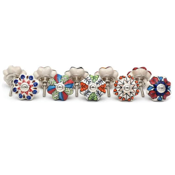 Ceramic_Bohemian_Hand_Painted_Floral_Geometric_Multicolor_Cabinet_Knobs_(set_of_12)