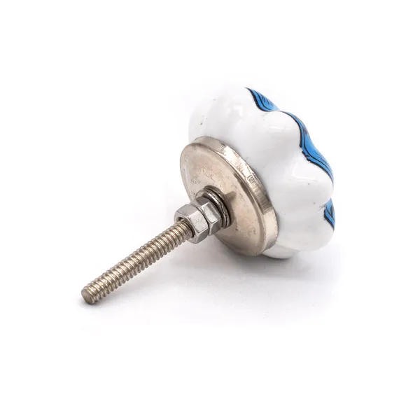 Ceramic_Traditional_Floral_Melon_Shaped_Blue_White_Cabinet_Knobs