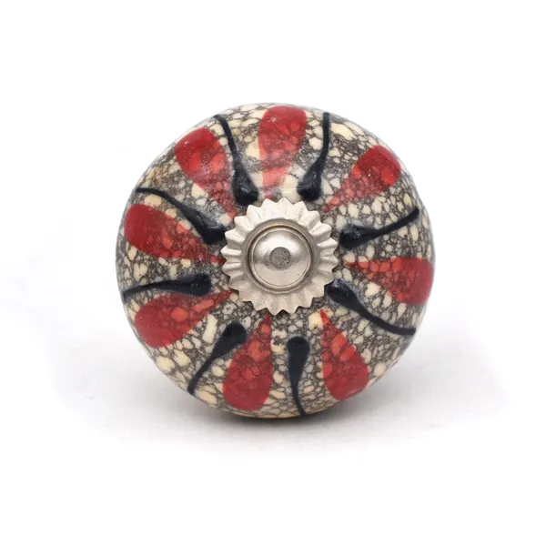 Ceramic_Vintage_Crackle_Glaze_Sunburst_Red_Black_Drawer_Knobs