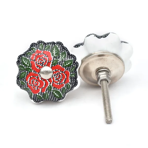 Ceramic_Traditional_Hand_Painted_Flower_Multicolor_Cabinet_Knobs