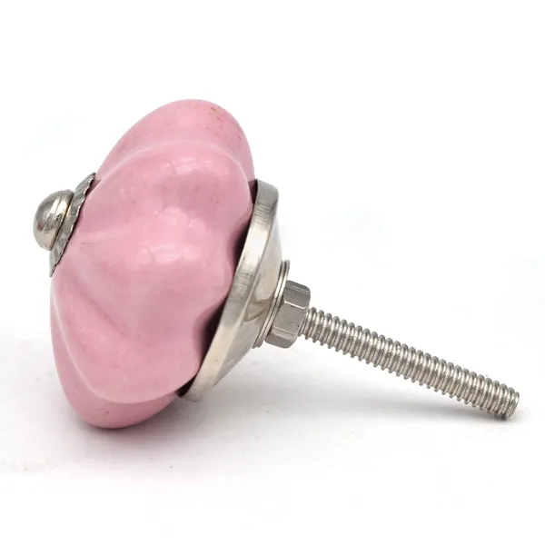 Ceramic_Decorative_Pink_Flower_Shaped_Cabinet_Knob