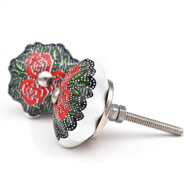 Ceramic_Traditional_Hand_Painted_Flower_Multicolor_Cabinet_Knobs