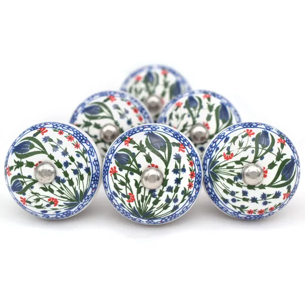 Ceramic_Traditional_Multicolor_Hand_Painted_Floral_Drawer_Knob