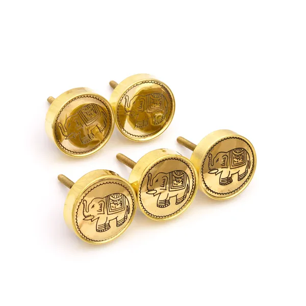 Brass_Ethnic_Elephant_Engraved_Round_Cabinet_Knobs