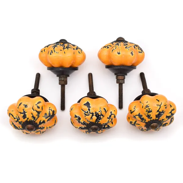 Ceramic_Rustic_Orange_Distressed_Pumpkin_Shaped_Cabinet_Knobs