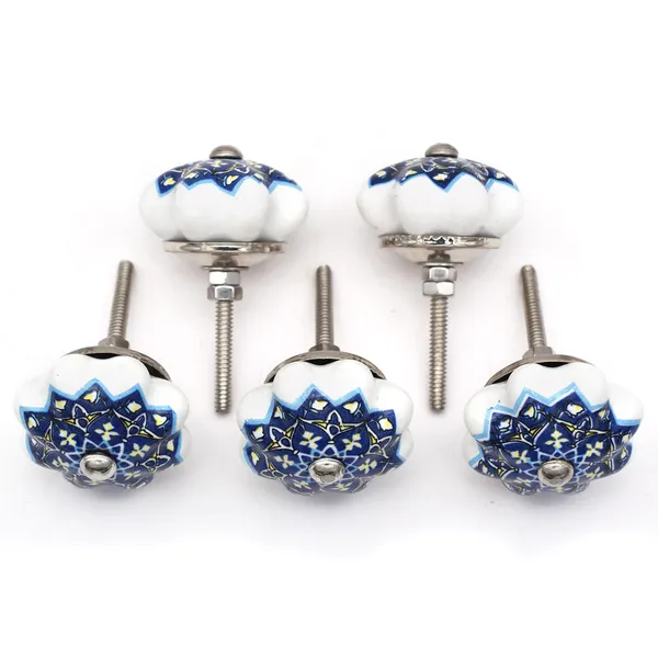 Ceramic_Traditional_Blue_White_Floral_Meenakari_Cabinet_Knobs