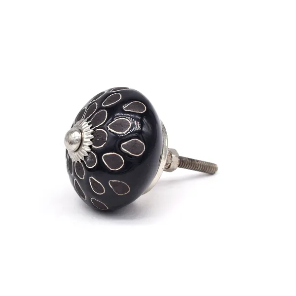 Ceramic_Elegant_Black_White_Hand_Painted_Floral_Cabinet_Knobs