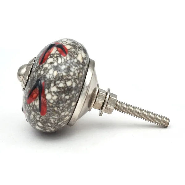 Ceramic_Rustic_Grey_Red_Geometric_Cabinet_Knob