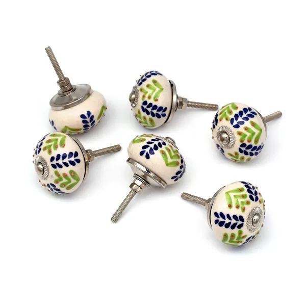 Ceramic_Traditional_Hand_Painted_Floral_White_Drawer_Knobs