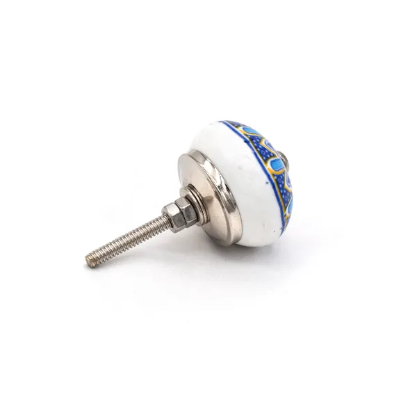 Ceramic_Decorative_Blue_Floral_Mandala_Cabinet_Knobs