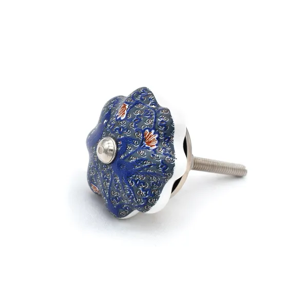 Ceramic_Traditional_Meenakari_Floral_Paisley_Blue_Drawer_Knobs