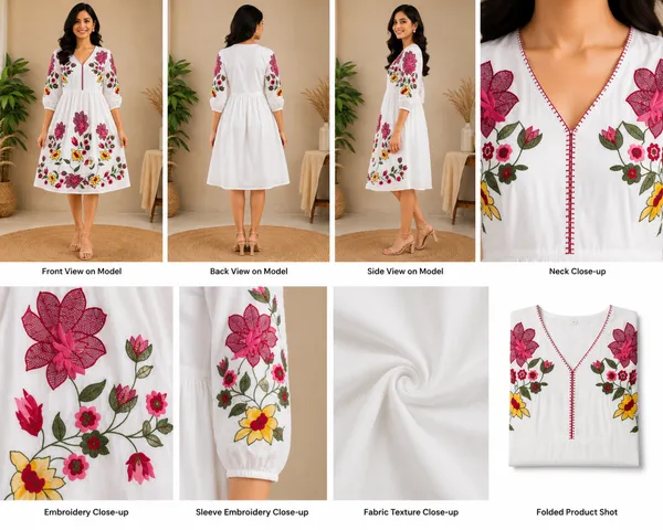 White_Cotton_Floral_Embroidered_Mini_Dress_For_Women