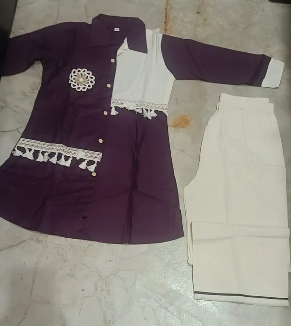 Purple_White_Embellished_Kurta_Set_for_Women