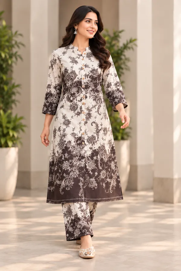 Cream_Printed_Straight_Kurta_Set_for_Women