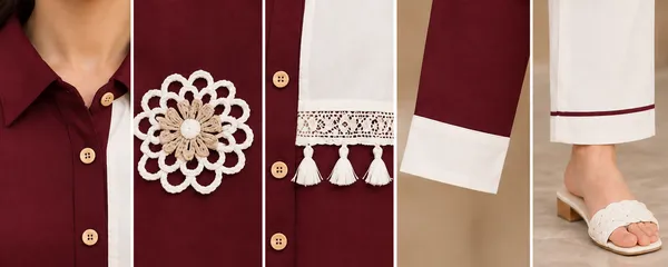 Maroon_Embellished_Straight_Kurta_Set_for_Women