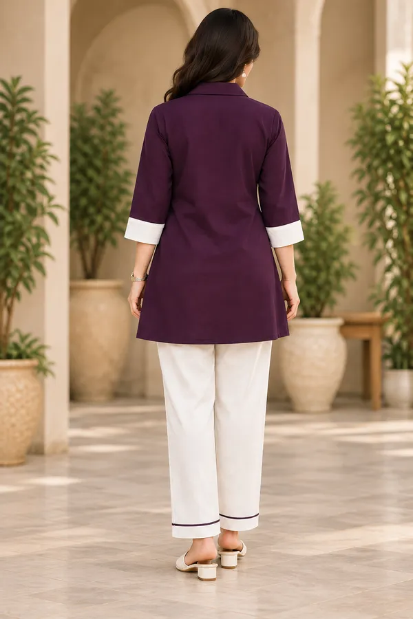 Purple_White_Embellished_Kurta_Set_for_Women