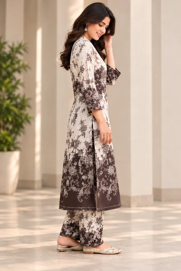 Cream_Printed_Straight_Kurta_Set_for_Women